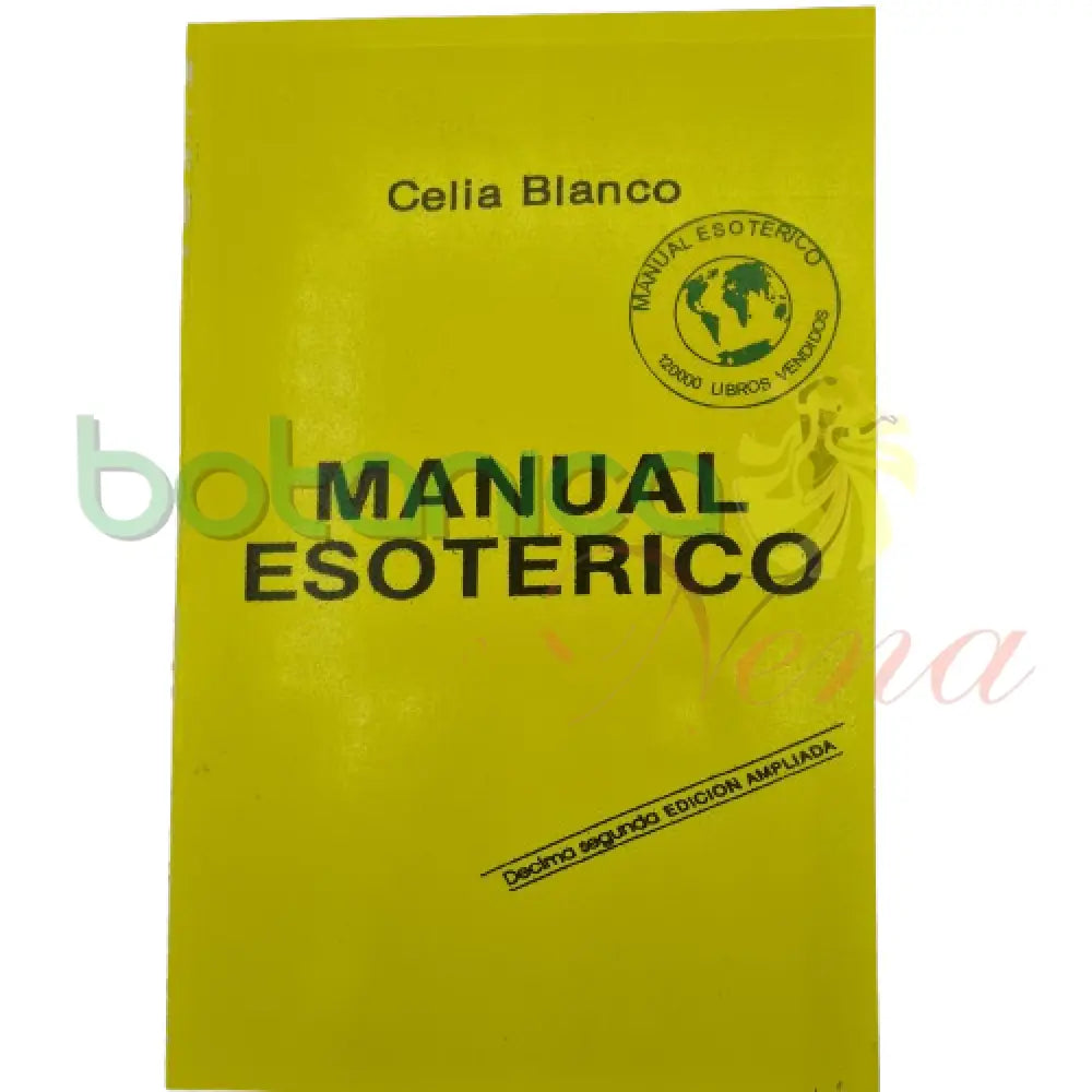 Manual Esoterico - Libro - Botanica Nena