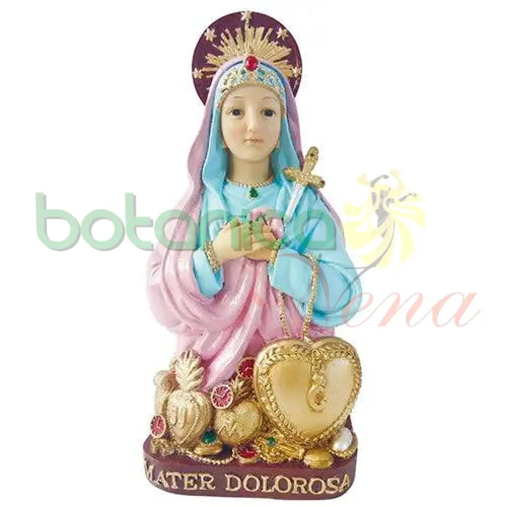 Mater Dolorosa Estatua Our Lady of Sorrows estatua - 11 pulgadas - Botanica Nena