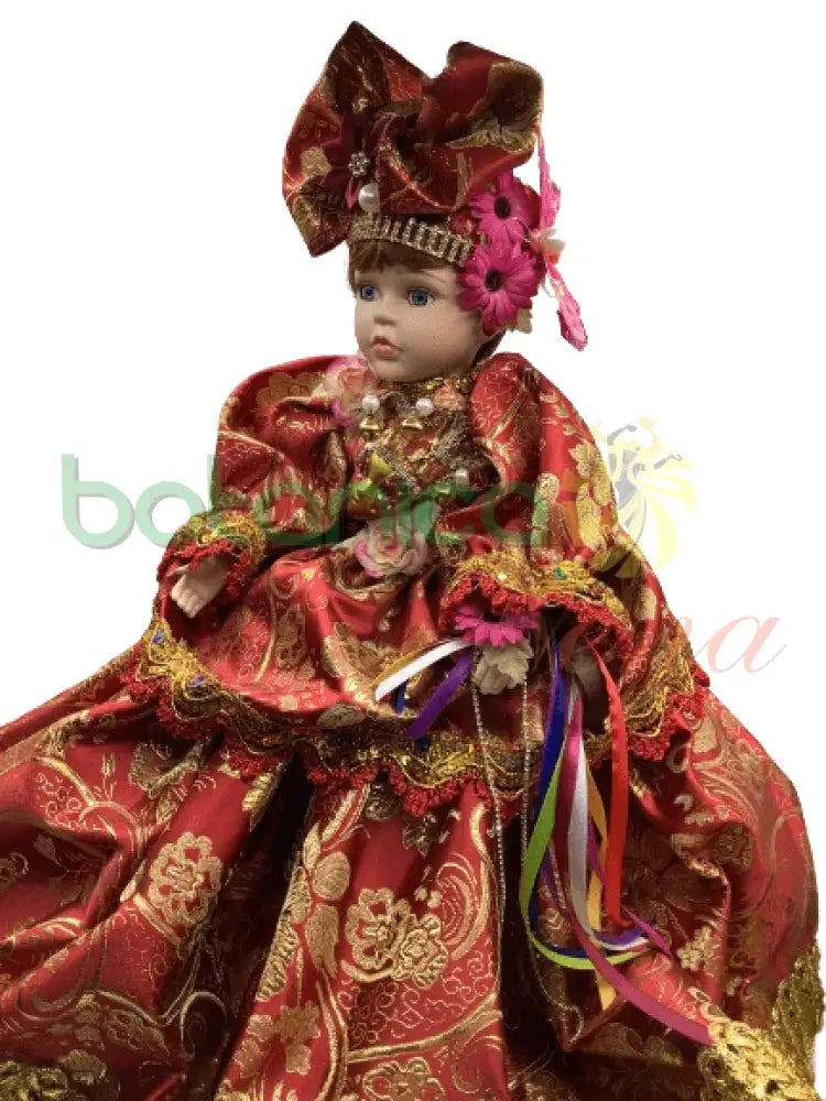 Muñeca de porcelana para oya 19'' - Botanica Nena