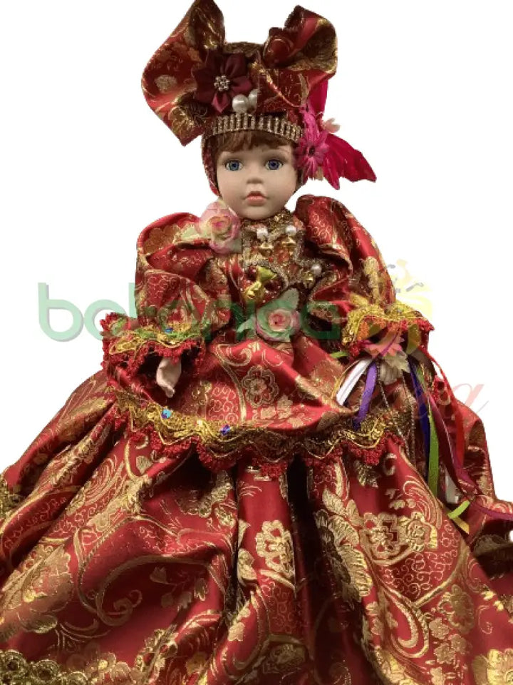 Muñeca de porcelana para oya 19'' - Botanica Nena