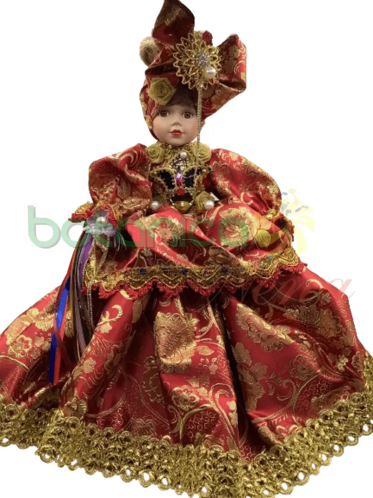 Muñeca de porcelana para oya 19'' - Botanica Nena