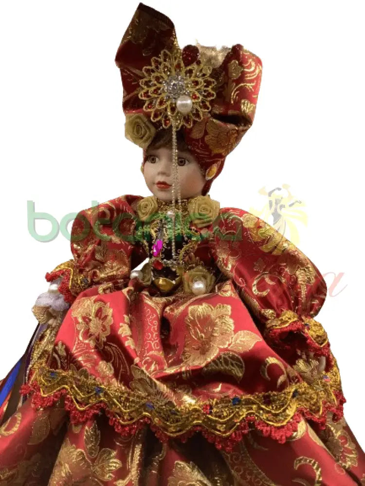 Muñeca de porcelana para oya 19'' - Botanica Nena