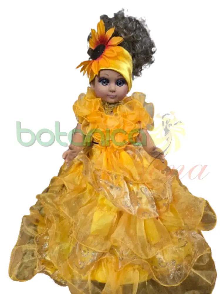 Muñeca Grande 20’’H Amarilla - Oshun
