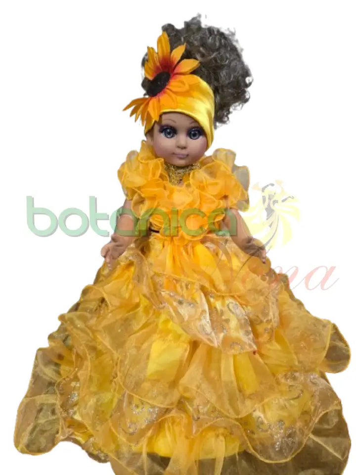 Muñeca Grande 20’’H Amarilla - Oshun