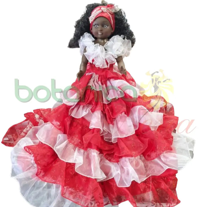 Muñeca Grande 20’’H Rojo y Blanco - Shango