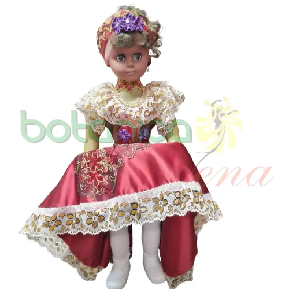 Muñeca Grande 30" Roja - Botanica Nena