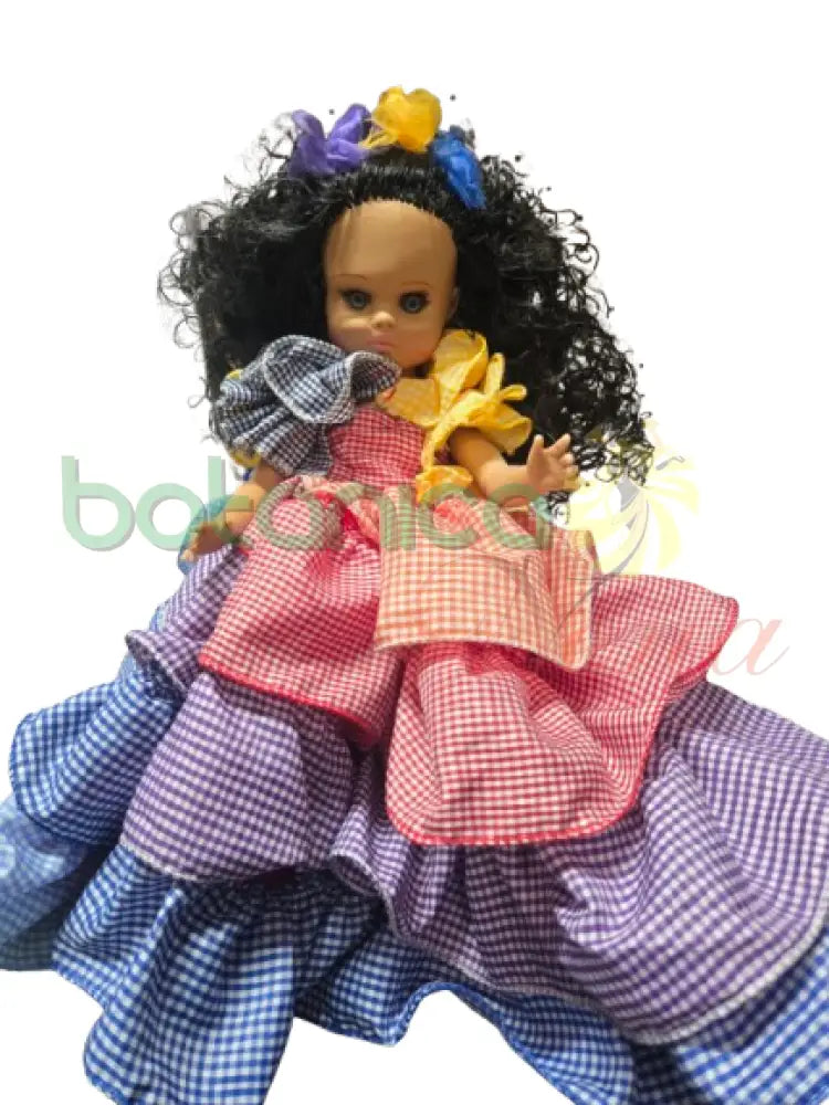 Muñeca Pequeña 14’’ Multicolor Guinga - Oya