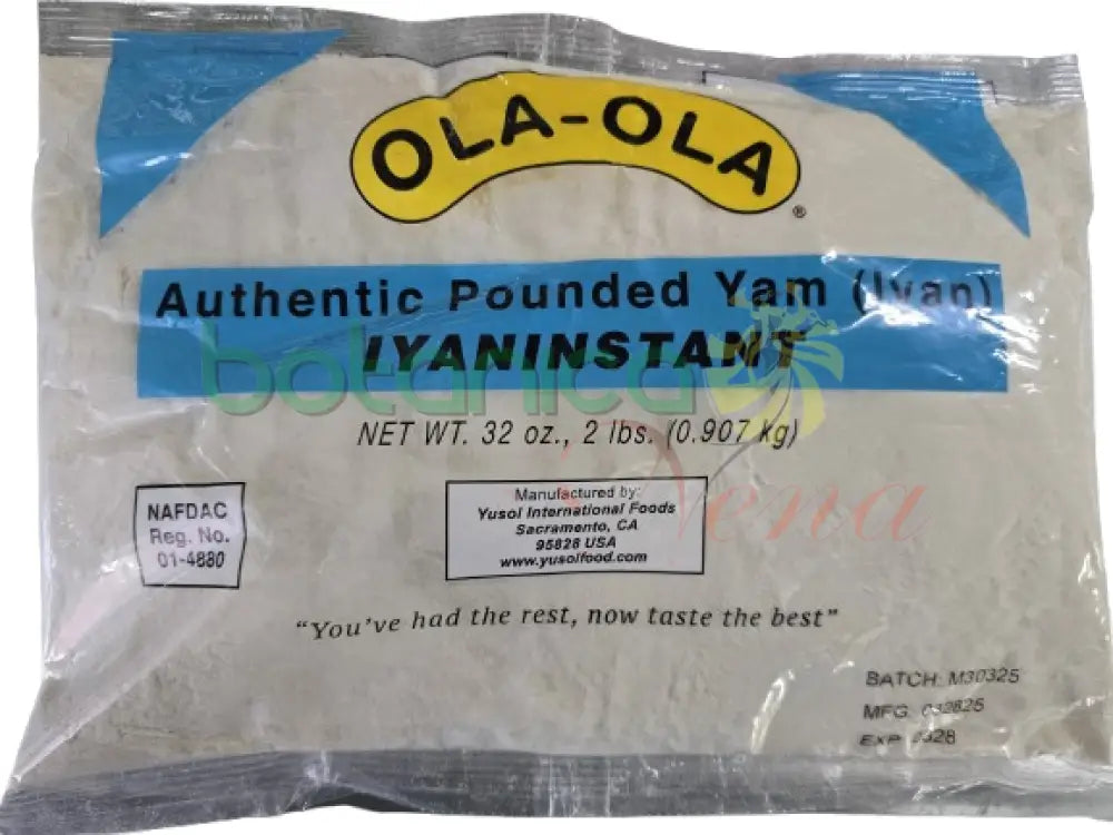 ñame Molido (Yam) 2 libras 32 oz