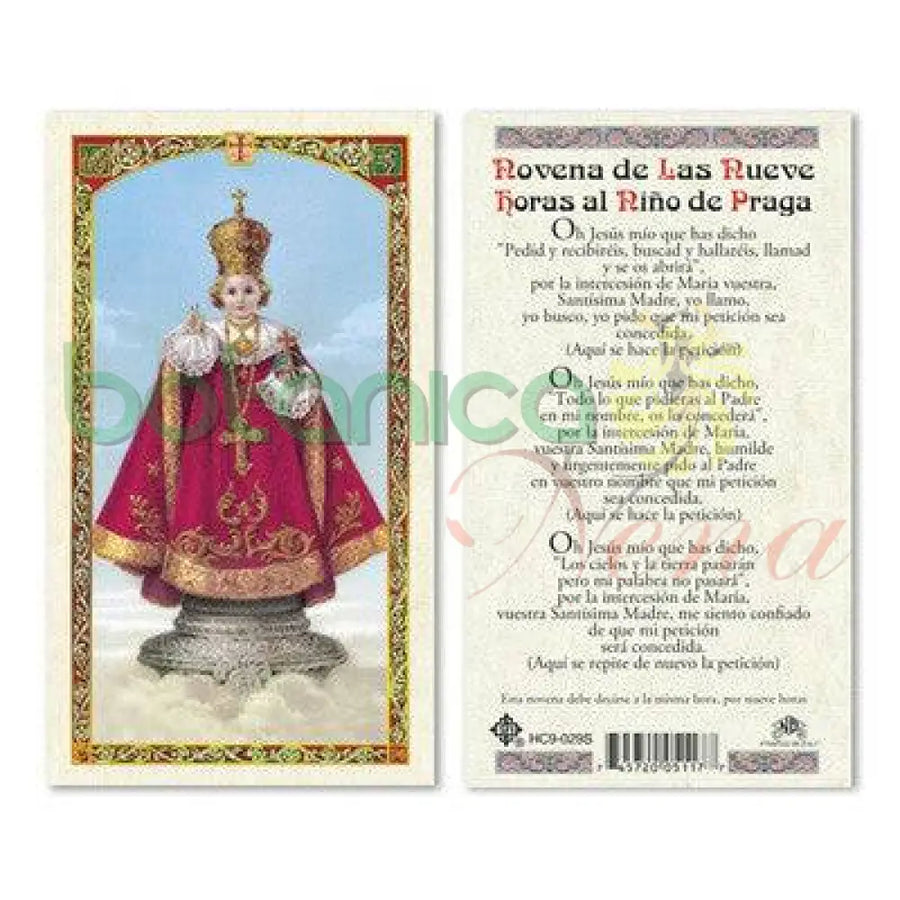 Novena de las Nueve Horas al Nino de Praga - Botanica Nena