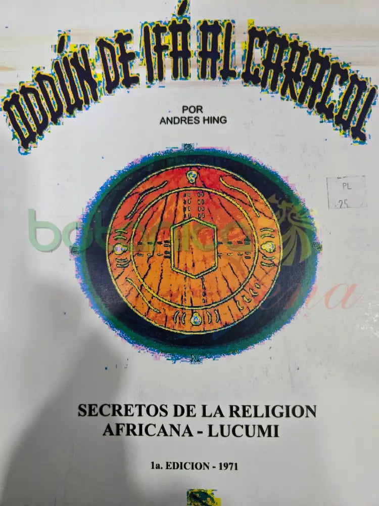 Oddun de Ifa al Caracol Caratula blanca