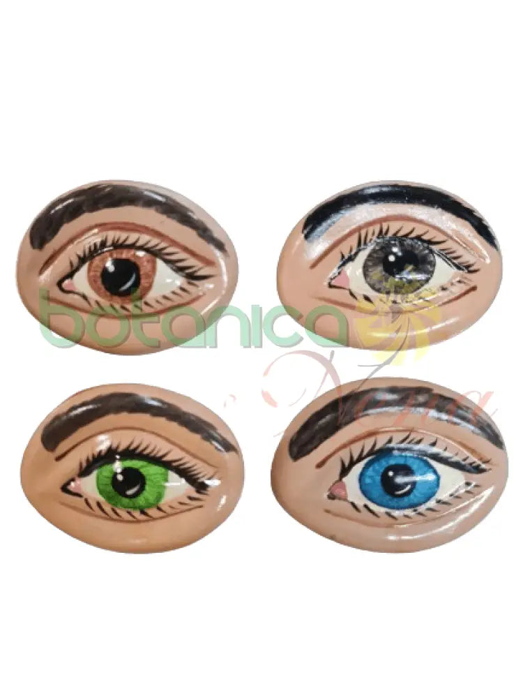 Ojo colgante en Yeso pequeño 2.5" H x3"W - Botanica Nena