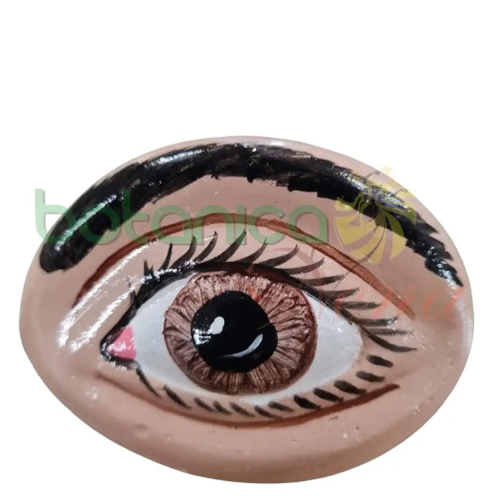 Ojo colgante en Yeso pequeño 2.5" H x3"W - Botanica Nena