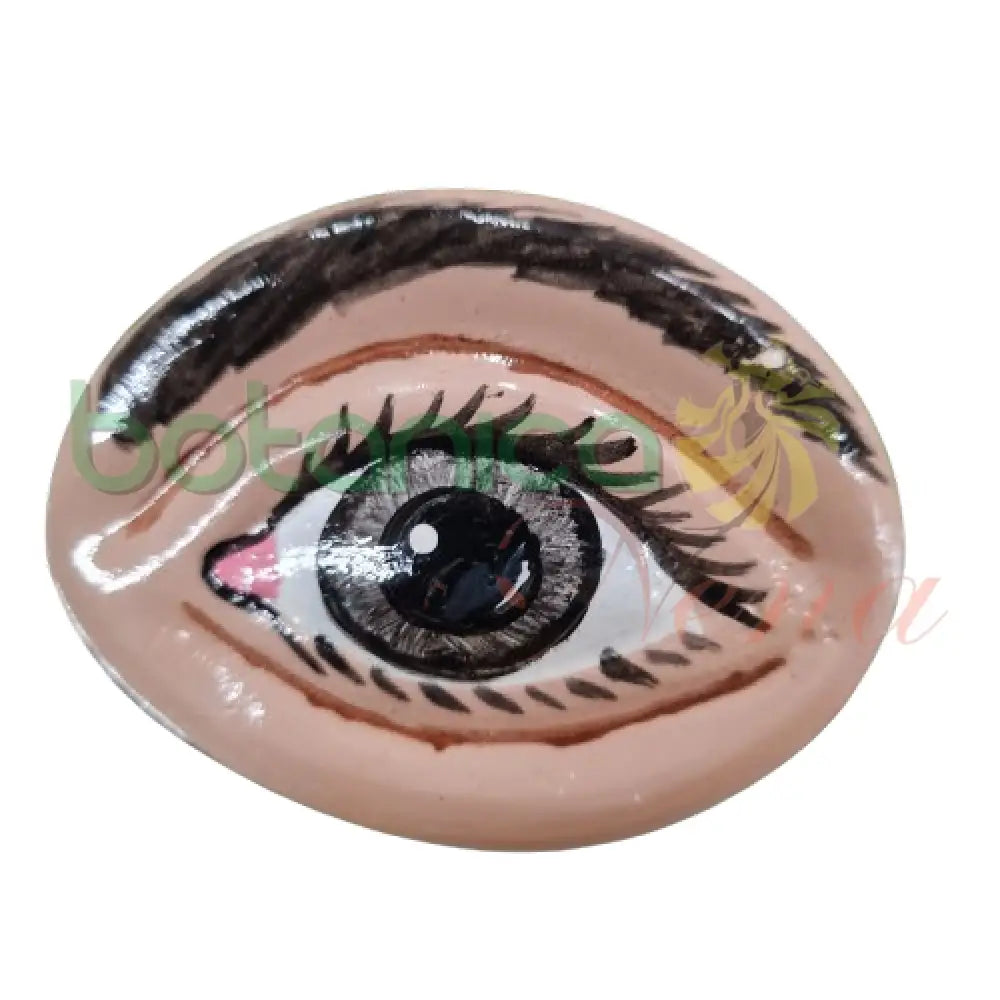 Ojo colgante en Yeso pequeño 2.5" H x3"W - Botanica Nena