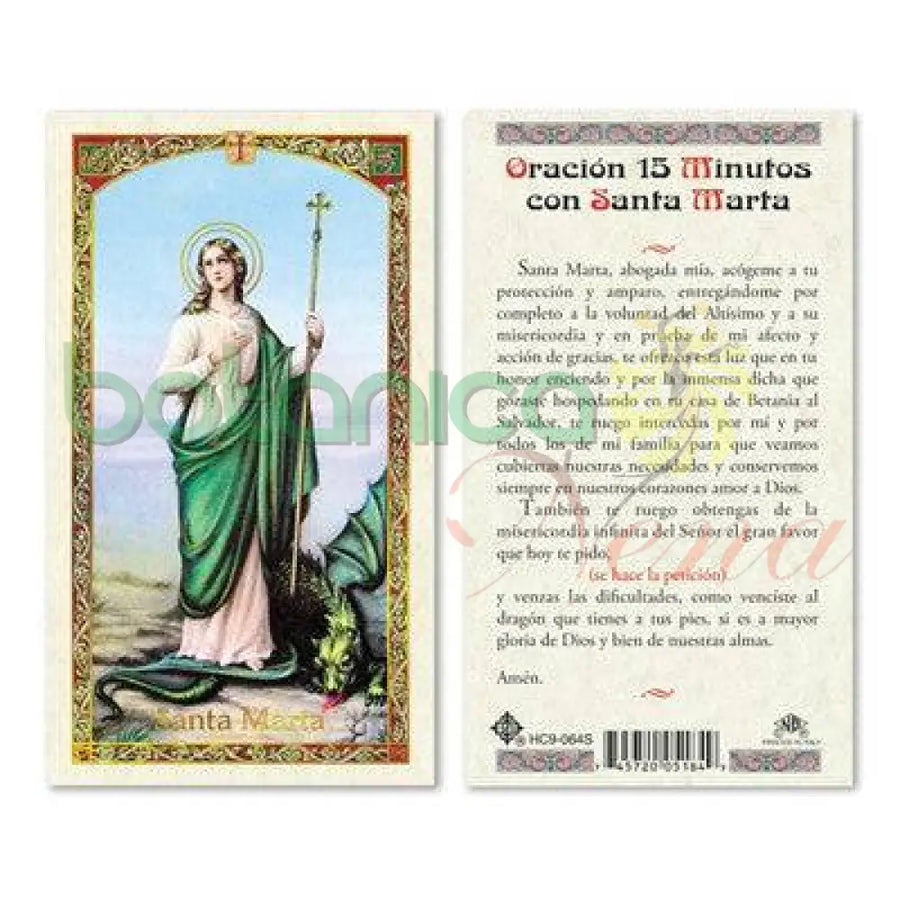 Oracion 15 Minutos con Santa Marta - Botanica Nena