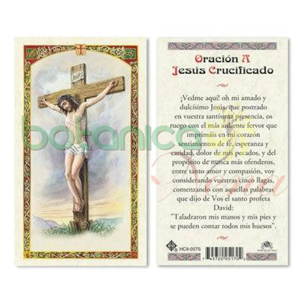 Oracion a Jesus Crucificado - Botanica Nena