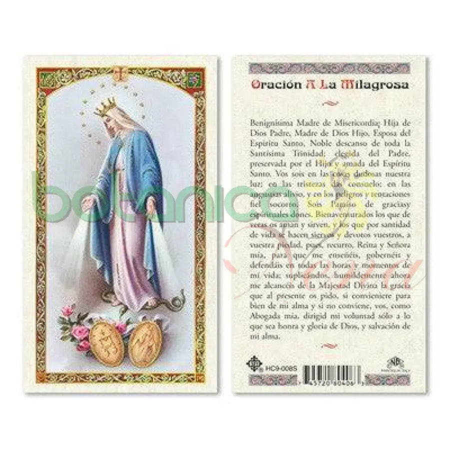Oracion a la Milagrosa - Botanica Nena