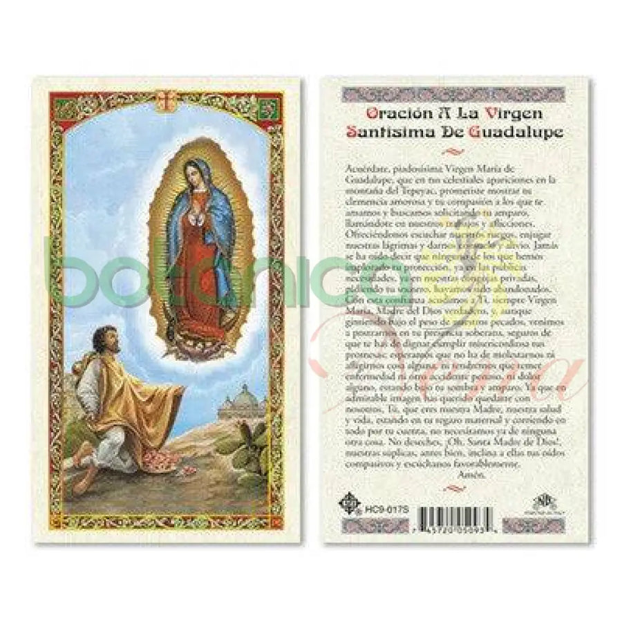 Oracion a la Virgen Santisima de Guadalupe - Botanica Nena