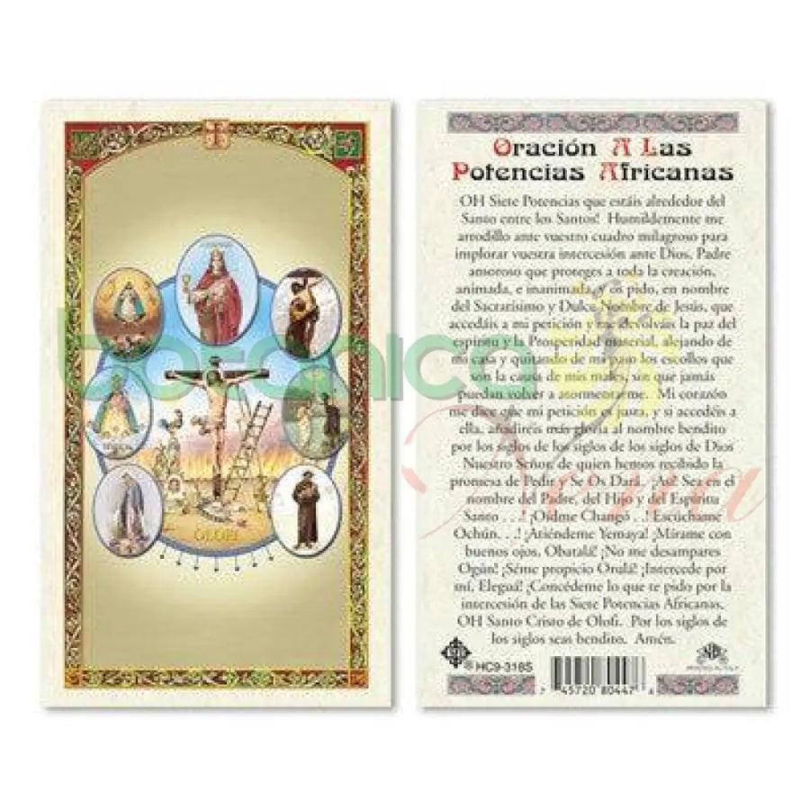 Oracion a las Potencias Africanas - Botanica Nena