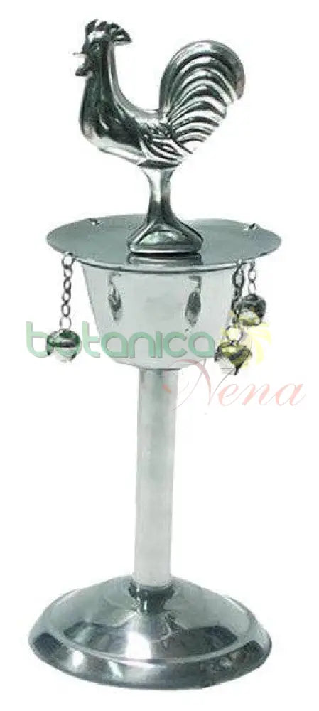 9.5” metal Osun staff for warrior Orishas