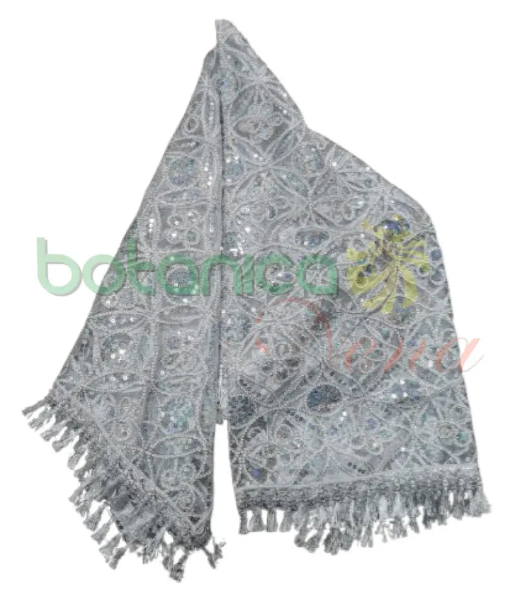 Pañuelo bordado y con lentejuelas para Santos #25 - Botanica Nena