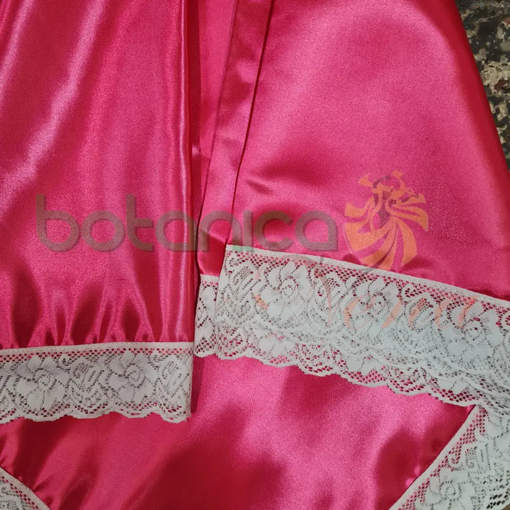 Pañuelo liso con borde en encaje #18 - Botanica Nena