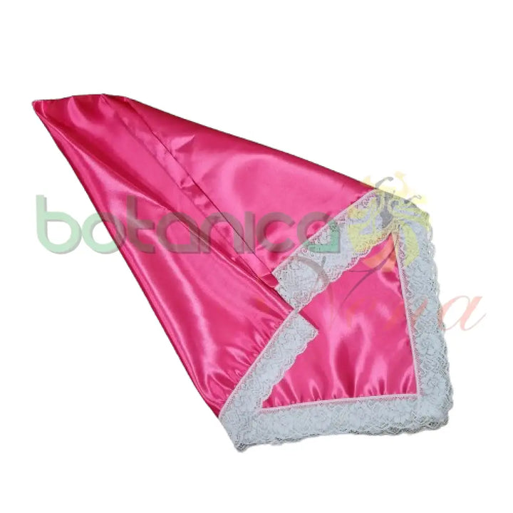 Pañuelo liso con borde en encaje #18 - Botanica Nena