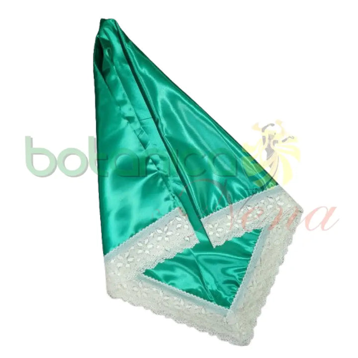 Pañuelo liso con borde en encaje #18 - Botanica Nena