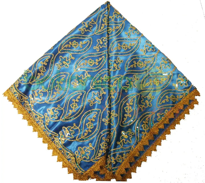 Pañuelo para Santos con forro y bordado en brillantes #45 - Botanica Nena