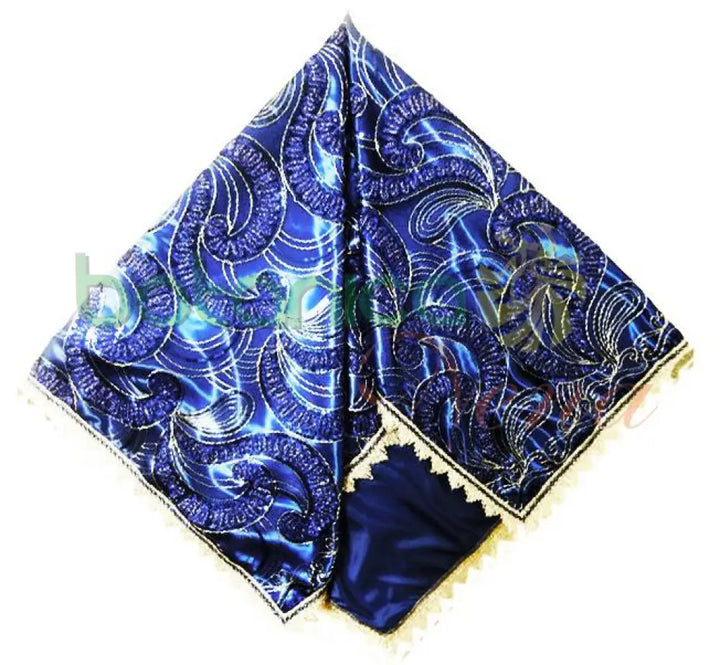 Pañuelo para Santos con forro y bordado en brillantes #45 - Botanica Nena