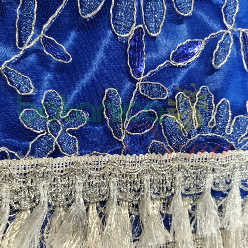 Pañuelo para Santos con forro y bordado en brillantes #45 - Botanica Nena