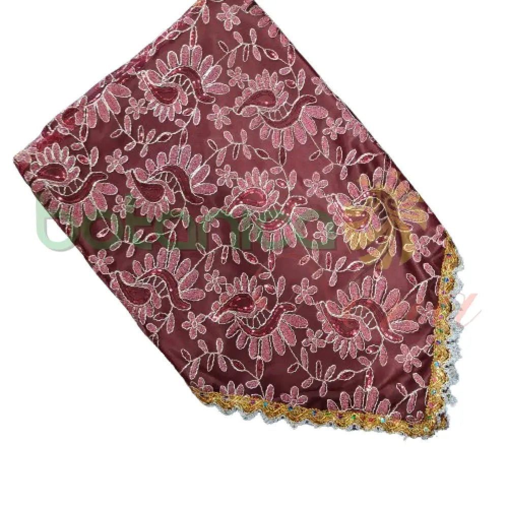 Pañuelo para Santos con forro y bordado en brillantes #45 - Botanica Nena