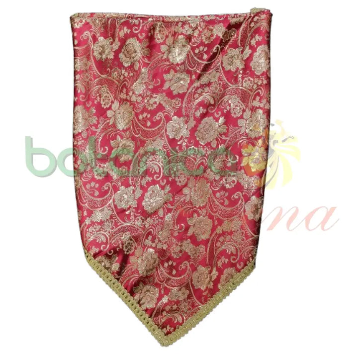 Pañuelo para Santos con impresiones doradas de flores #35 - Botanica Nena