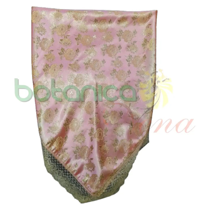 Pañuelo para Santos con impresiones doradas de flores #35 - Botanica Nena