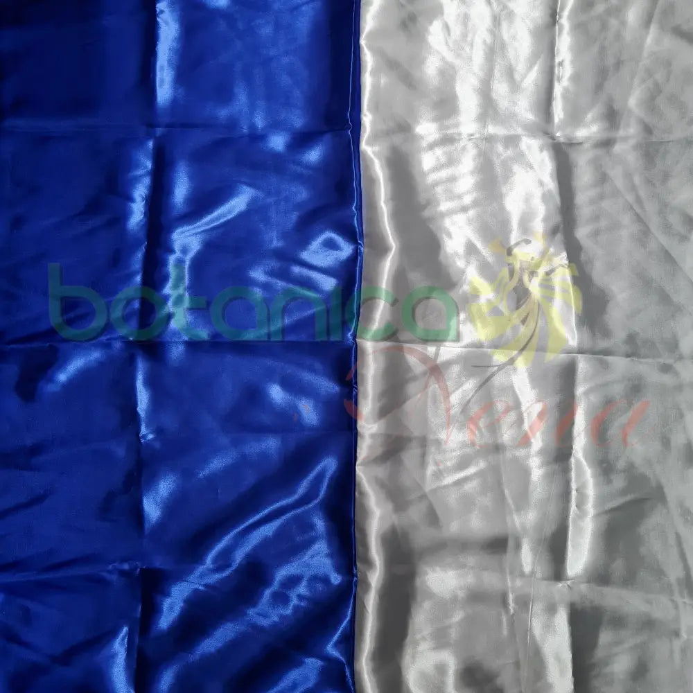 Panuelo 2 colores Azul - Blanco 35’’x 36’’ aprox.