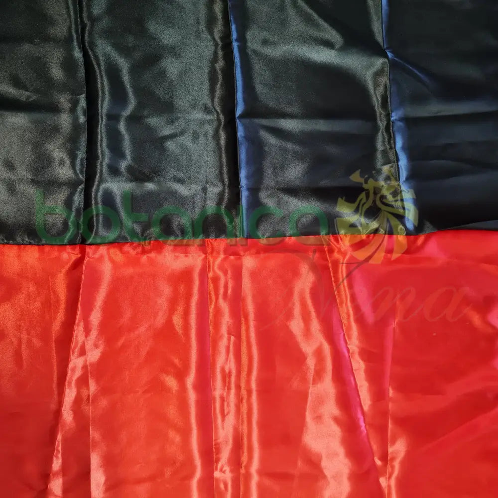 Panuelo 2 colores Negro - Rojo 35’’ x 36’’ Aprox.