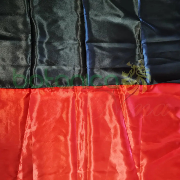 Panuelo 2 colores Negro - Rojo 35’’ x 36’’ Aprox.