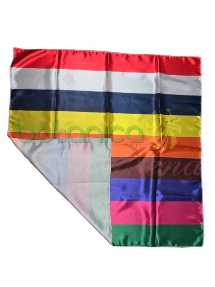 Pañuelo de 9 Colores 36’’ x 37’’ tela pinrtada