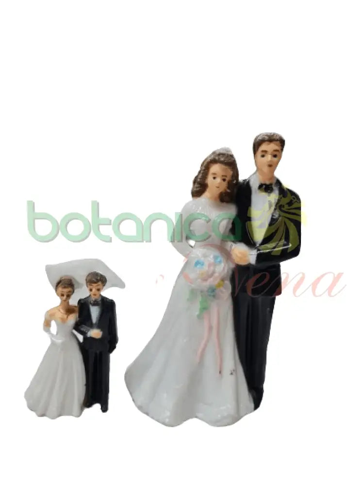 Pareja Matrimonio  - Plastico 2 tamaños - Botanica Nena