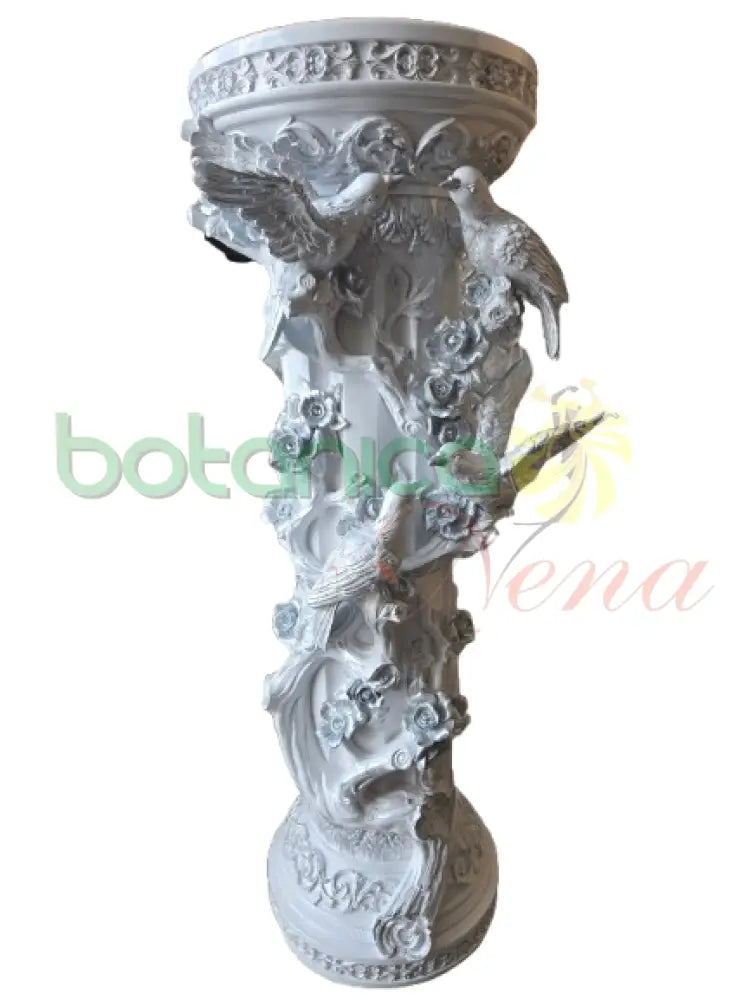 Pedestal/Base Blanca Palomas Para Obatala 36’’x12’’