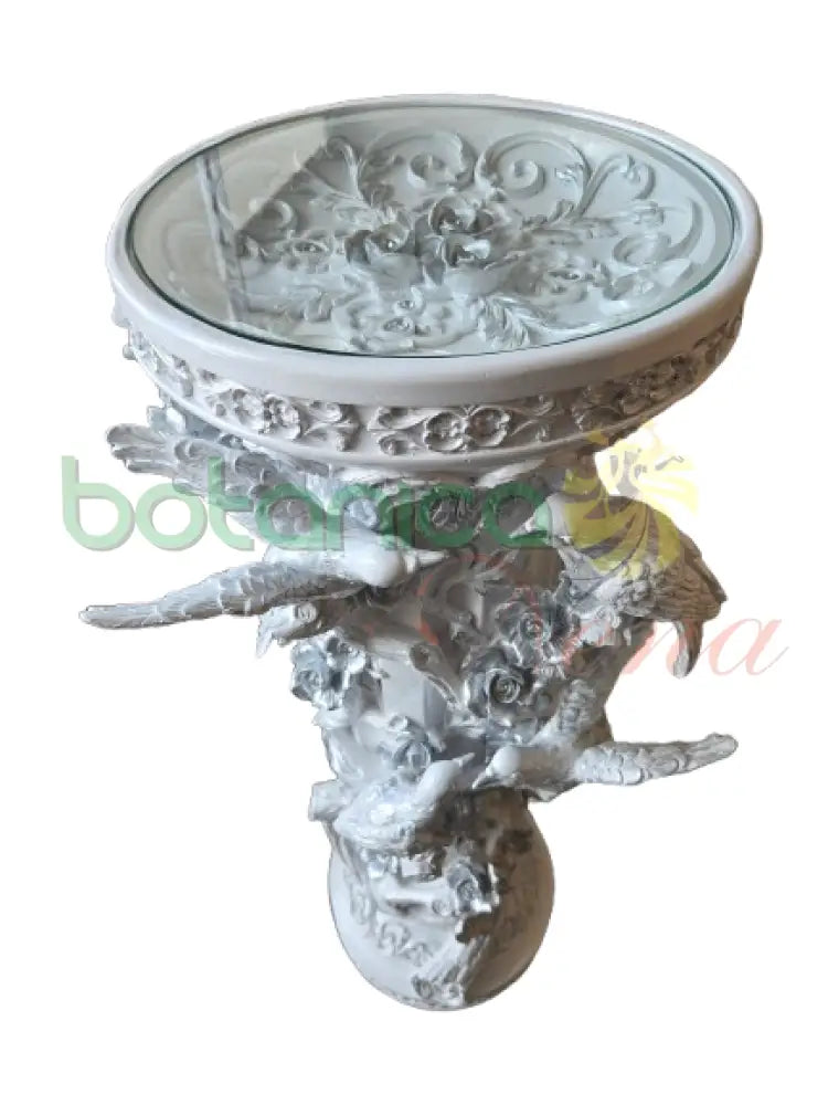 Pedestal/Base Blanca Palomas Para Obatala 36’’x12’’