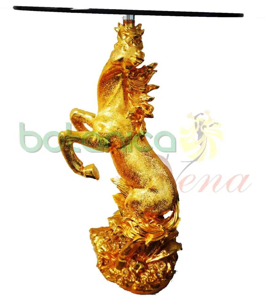 Pedestal / Base Caballo Oshun 34"X13" - Botanica Nena