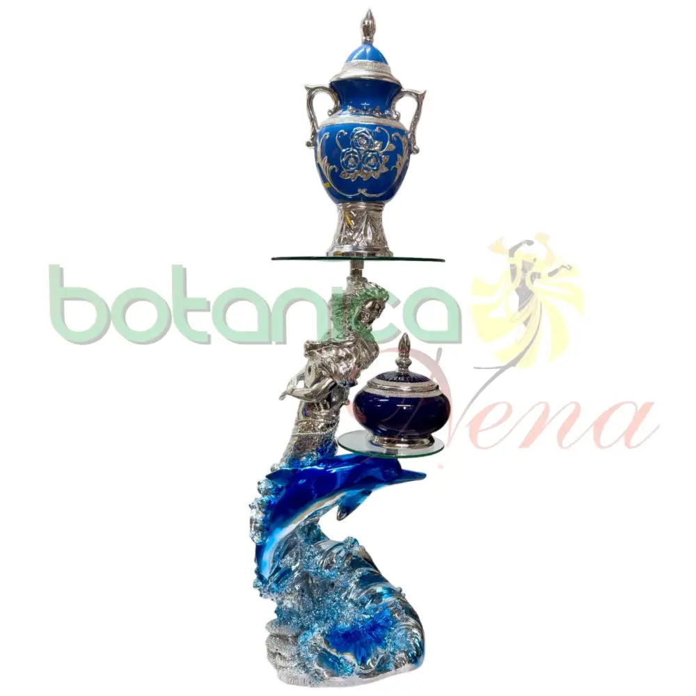 Pedestal/Base doble De Sirena y Delfin