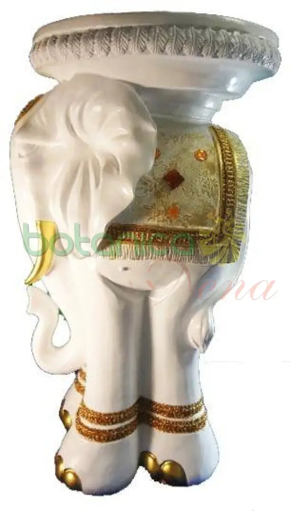 Pedestal / Base Elefante Obatala / Oshanla 25"Alto x 13" Ancho x 15"Largo - Botanica Nena