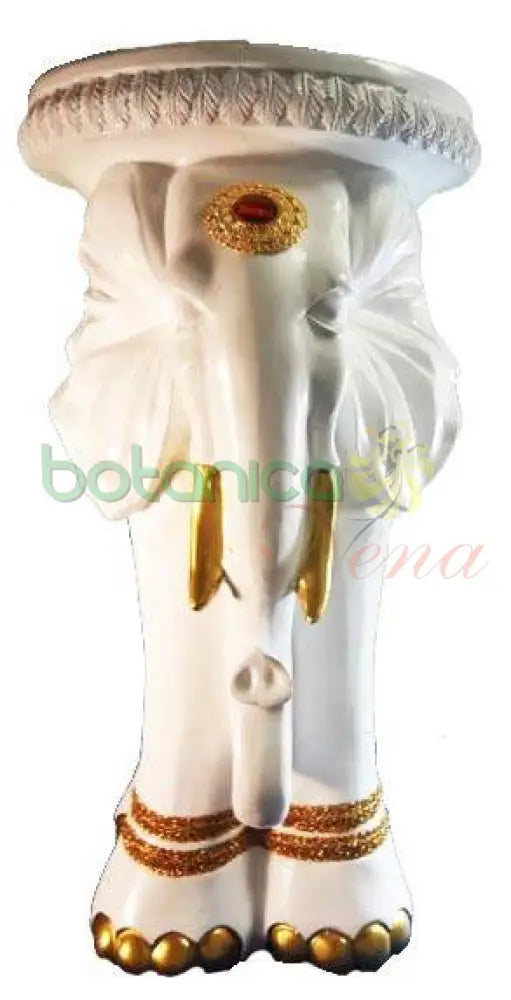 Pedestal / Base Elefante Obatala / Oshanla 25"Alto x 13" Ancho x 15"Largo - Botanica Nena