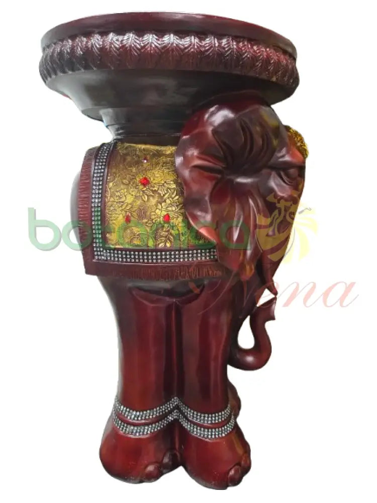 Pedestal / Base Elefante Shango / Orula Cherry