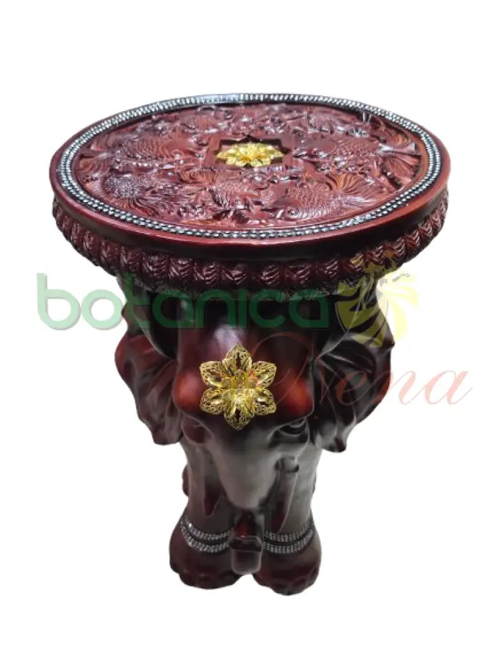 Pedestal / Base Elefante Shango / Orula Cherry
