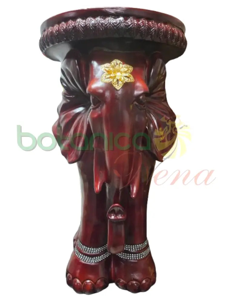 Pedestal / Base Elefante Shango / Orula Cherry