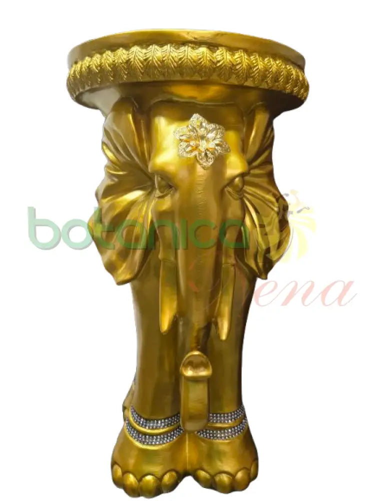 Pedestal / Base Elefante Shango / Orula Gold