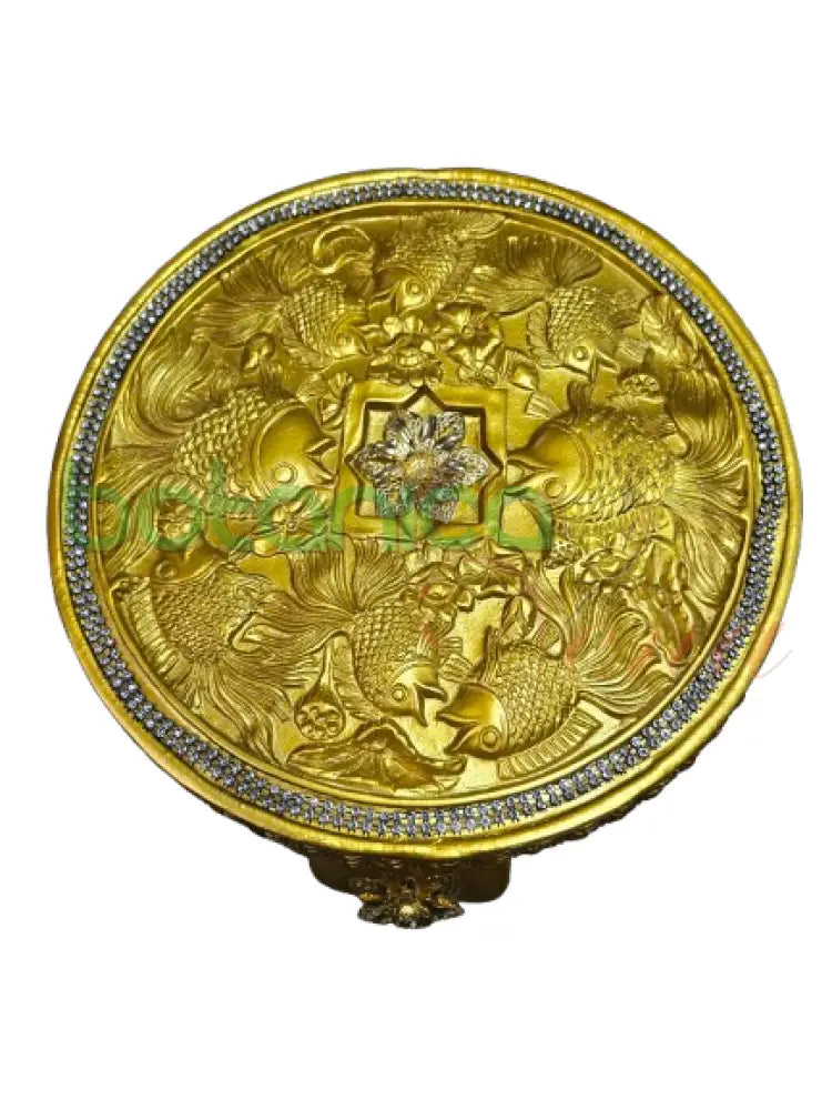 Pedestal / Base Elefante Shango / Orula Gold