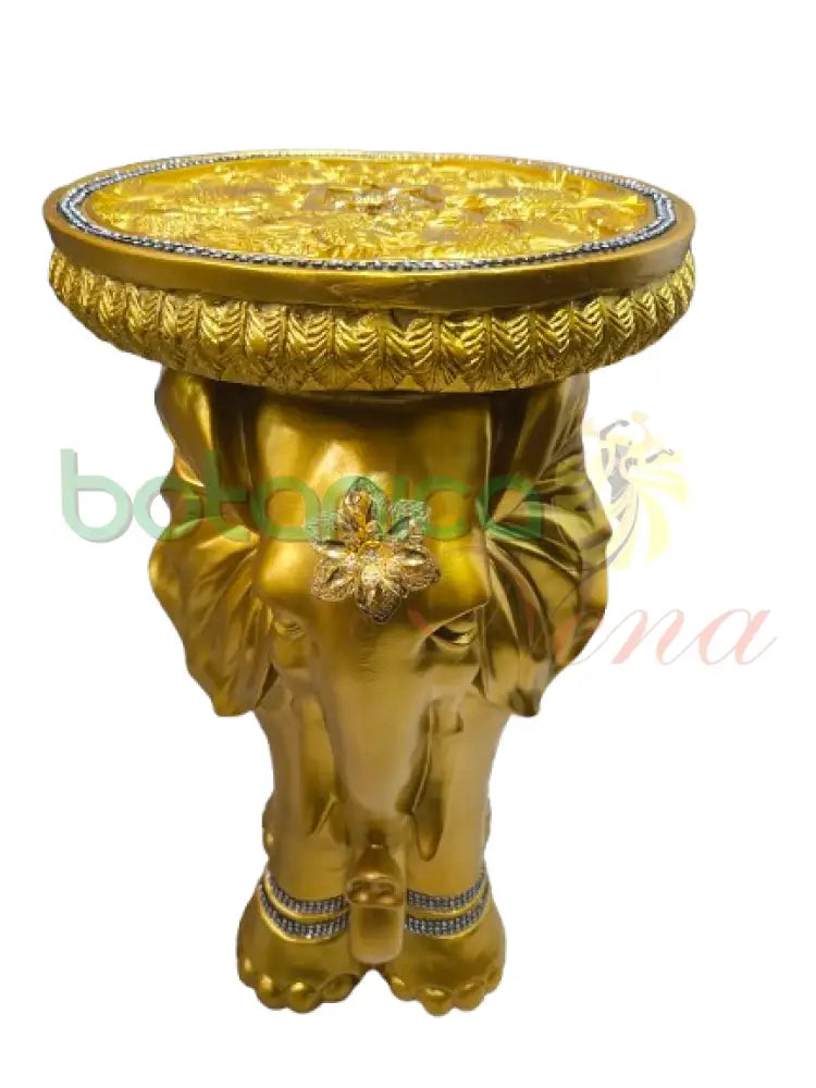 Pedestal / Base Elefante Shango / Orula Gold